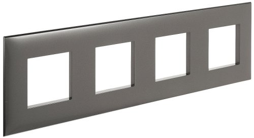 Рамка универсальная DKC Avanti 4-м. серый жемчуг картинка